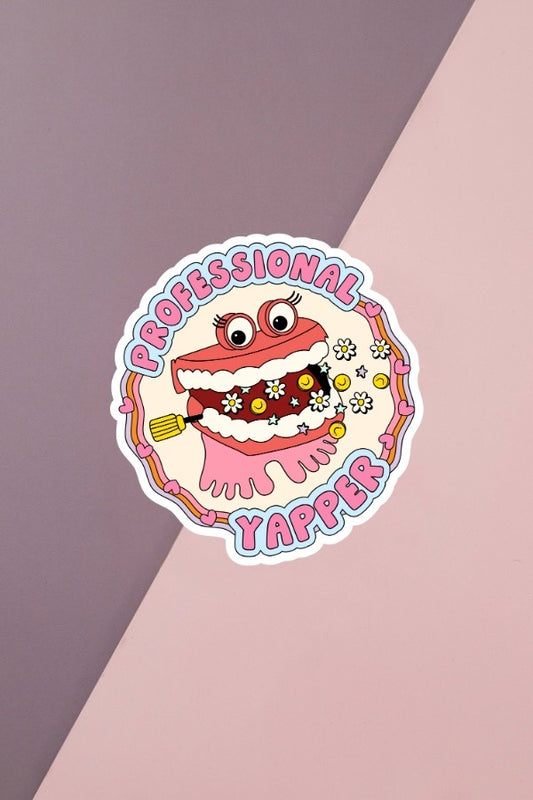 Professional Yapper Sticker