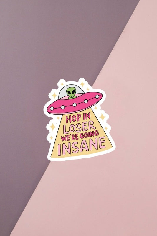 Going Insane Sticker