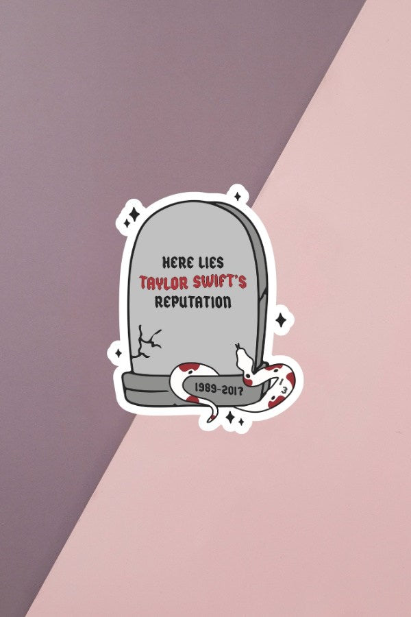 Taylor Swift's Reputation Sticker