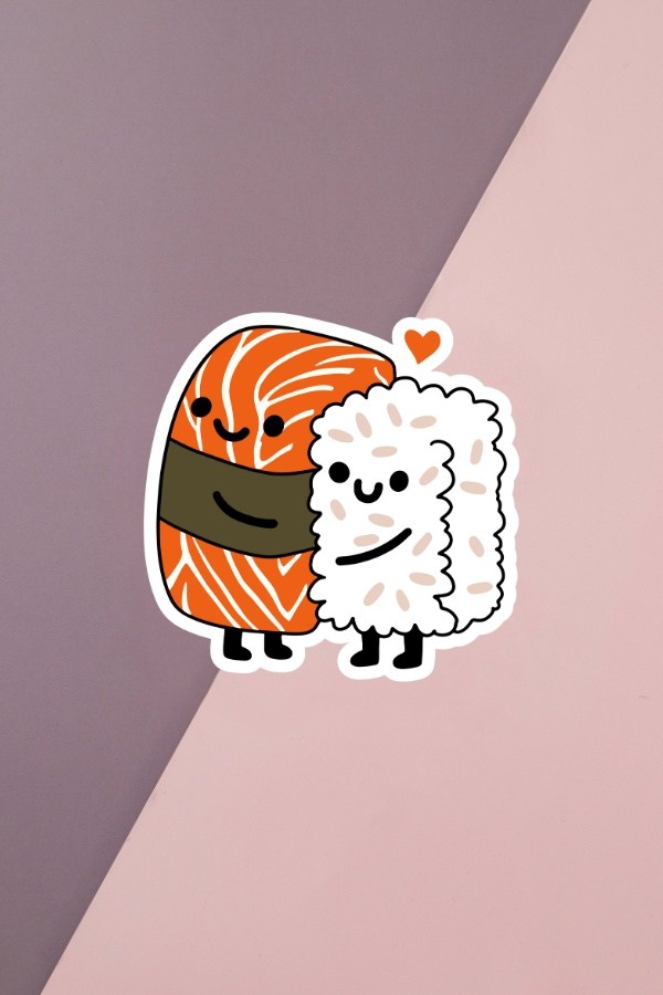 Sushi Love Sticker