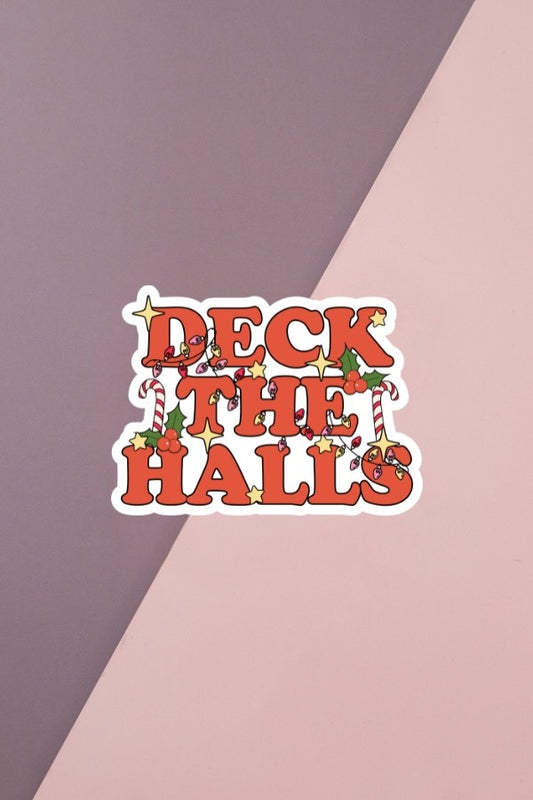 Deck The Halls Sticker