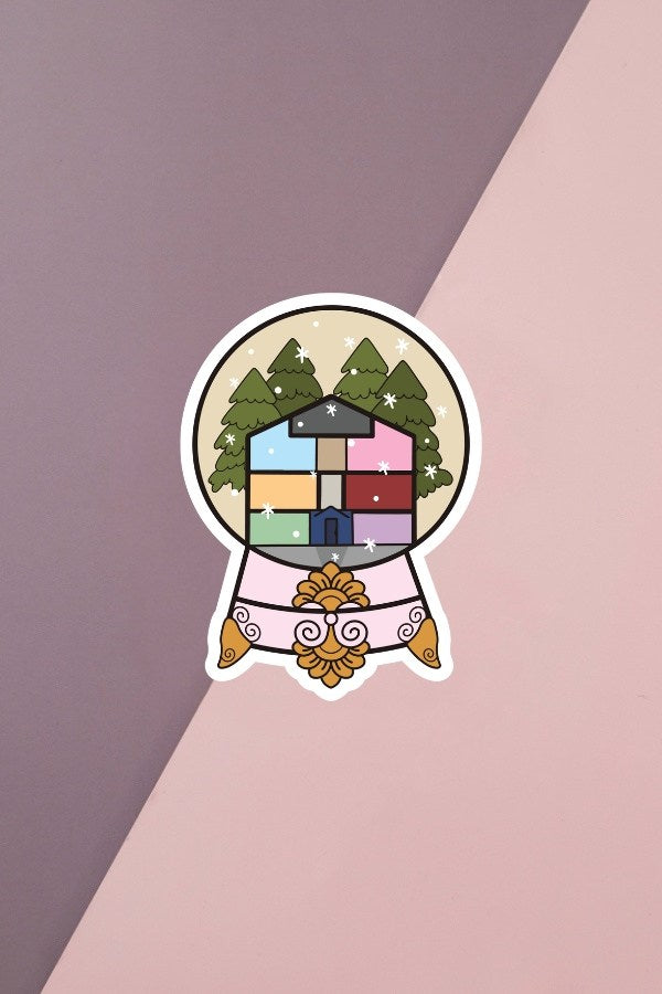 Lover Snowglobe Sticker