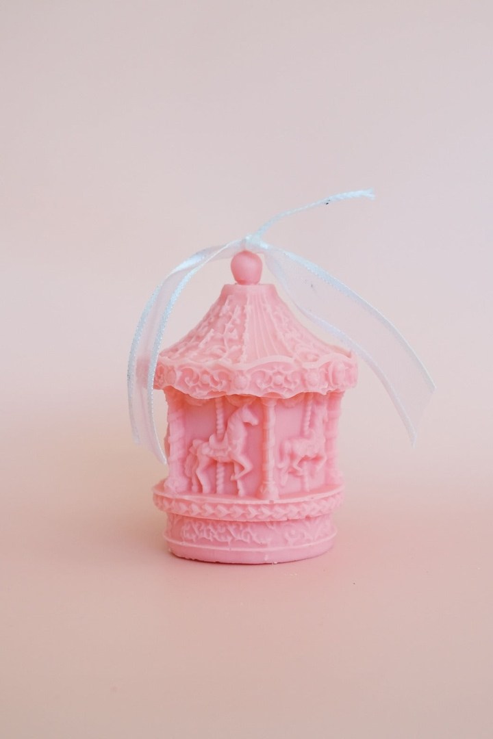 Carousel Candle - faith&joy