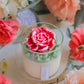 Delilah - Peony Flower Candle