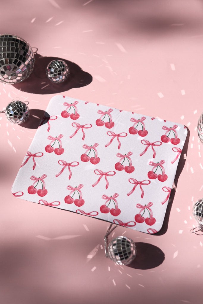 Cherry Bows Mousepad